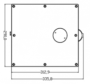 LED Conveyor Lamp dimensional drawing 6