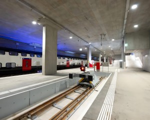 LED hoogbouwproject treinonderhoudsstationverlichting