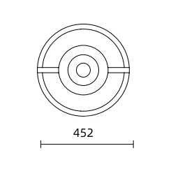 Dimensiones de la lámpara LED de poste_2