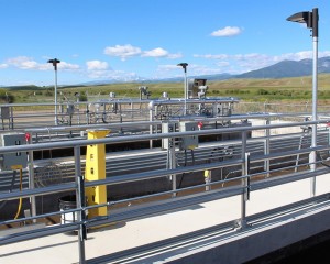 Projeto de iluminação de caixa de sapato LED estação de tratamento de água