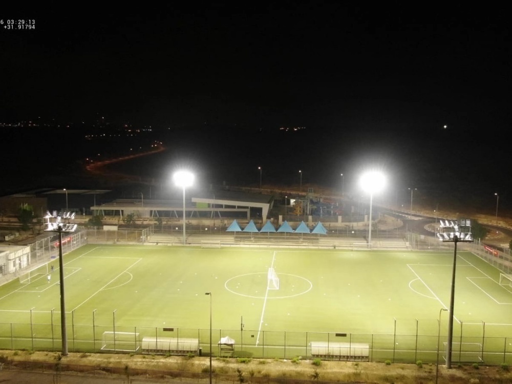 Progetto di illuminazione sportiva a LED