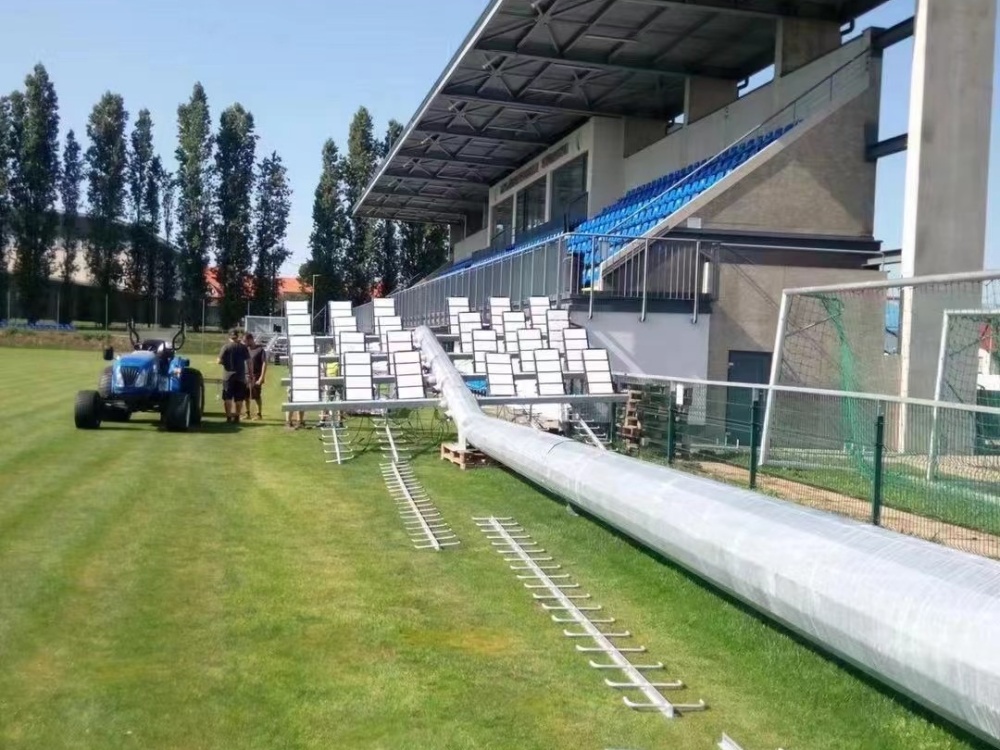 Proyecto de iluminación LED para estadio.