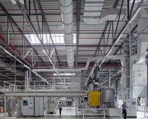 lineaire LED-projectverlichting voor industriële fabrieken